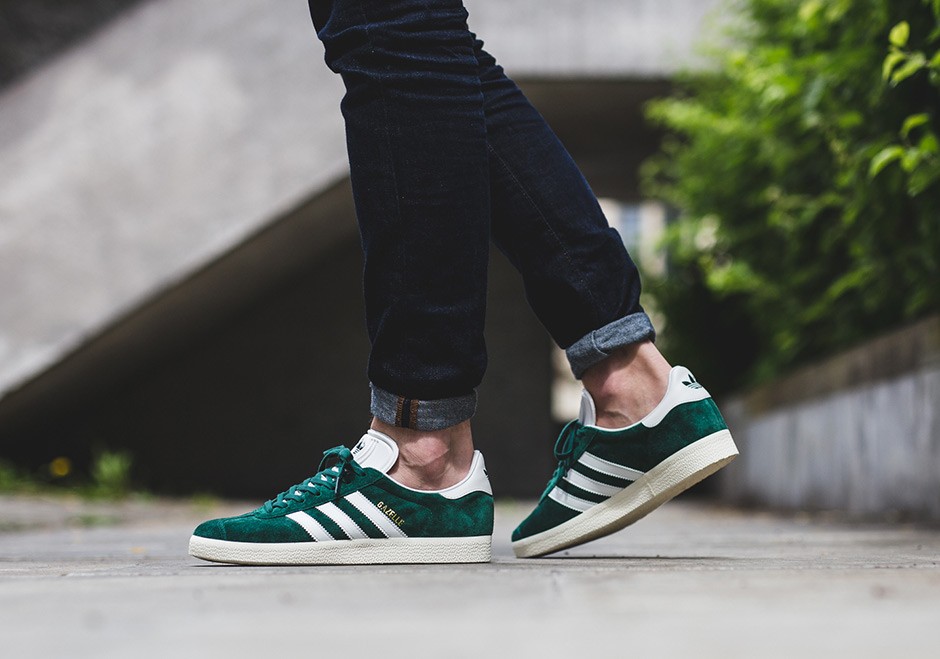 gazelle adidas verte homme