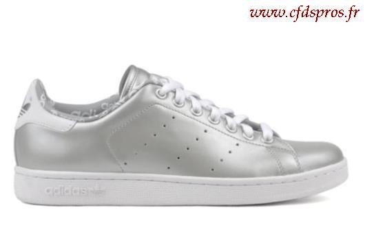 stan smith plateadas