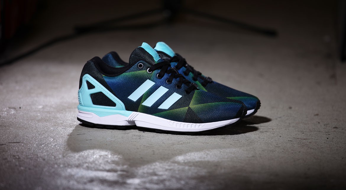 adidas zx flux colorful