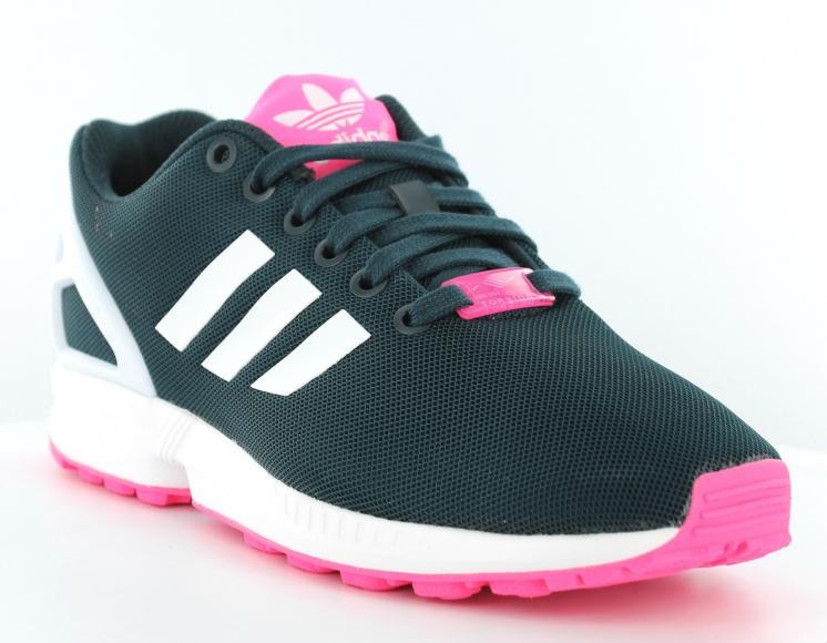 zx flux rose et noir pas cher